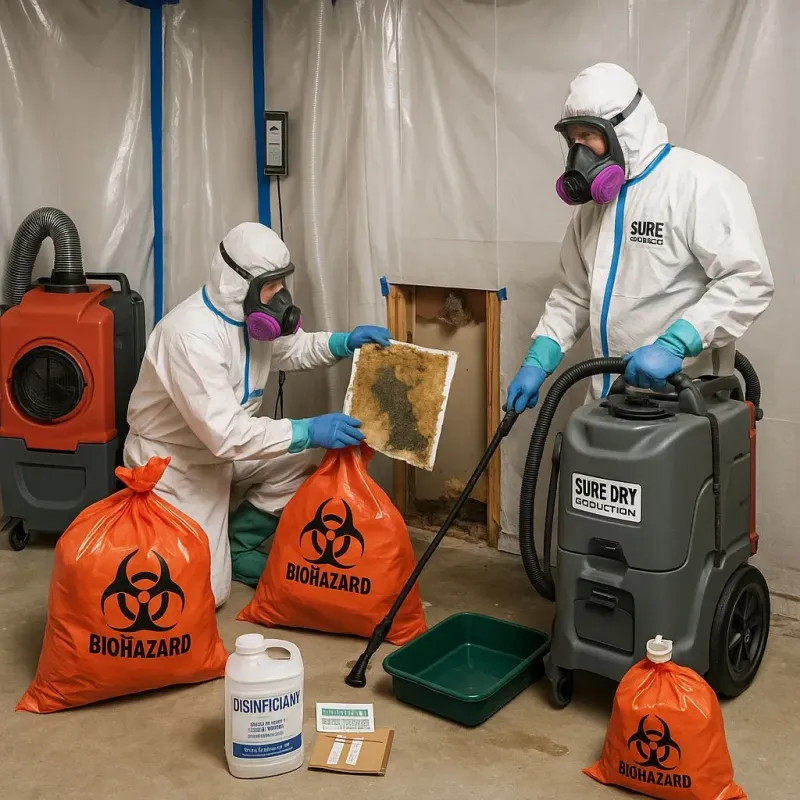 Contaminated Water Handling Protocols process in Oakbrook Terrace, IL