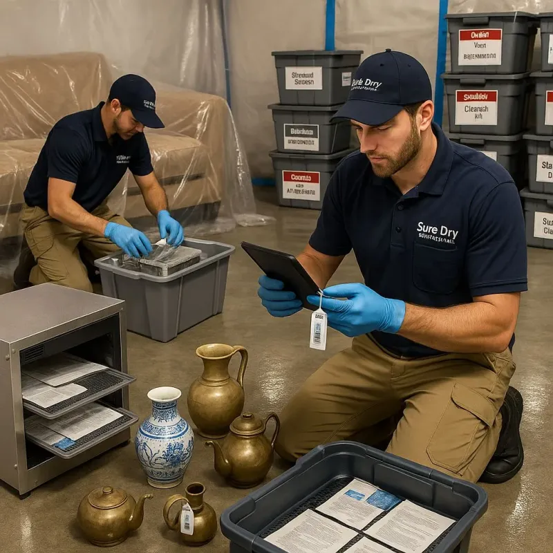 Content Protection and Restoration process in Oakbrook Terrace, IL